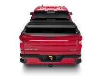 Trifecta 2.0 Tonneau Cover Black Leather Grained Fabric 2020-2026 Silverado/Sierra 2500 HD/3500 HD 8' Bed without Factory Side Storage Boxes Extang
