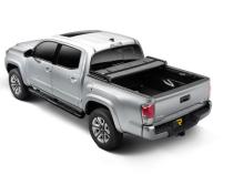 Trifecta 2.0 Tonneau Cover Black Leather Grained Fabric 2007-2013 Toyota Tundra 6' 6 inch Bed with Deck Rail System Extang