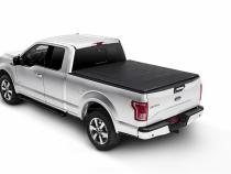 Trifecta 2.0 Tonneau Cover Black Leather Grained Fabric 2017-2020 Nissan Titan 8' 2 inch Bed without Utili-Track System Extang