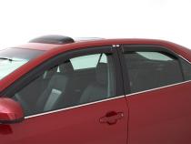 Ventvisor Deflector for 2014-2020 Mitsubishi Mirage Hatchback Smoke Outside Mount 4 Piece AVS