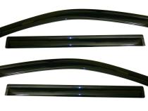 Ventvisor Deflector for 2011-2017 Nissan Quest Smoke Outside Mount 4 Piece AVS