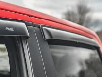 Ventvisor Deflector for 2005-2011 Dodge/Ram Dakota Cab Pickup Smoke Outside Mount 4 Piece AVS