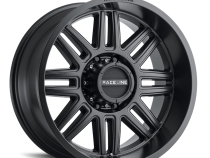 Aluminum Wheels 20x9 Split 948B Satin Black 18 Offset 8 on 180 Bolt Pattern 124.2 Bore Raceline