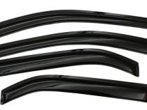 Ventvisor Deflector for 2021-2025 Nissan Rogue Smoke Outside Mount 4 Piece AVS