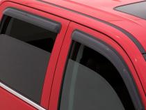 Ventvisor Deflector for 2016-2024 Nissan Titan Xd/Titan Crew Cab Pickup Smoke Outside Mount 4 Piece AVS