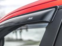 Ventvisor Deflector for 2015-2022 Colorado/Canyon Crew Cab Pickup Smoke Outside Mount 4 Piece AVS