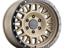 Aluminum Wheels 17x8.5 Ryno 951BZ Textured Bronze Gold 18 Offset 6 on 135 Bolt Pattern 87.1 Bore Raceline