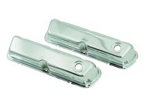 Chrome Valve Covers Fits 1962-2001 Ford 260, 289, 302, 351W Small Block Mr Gasket