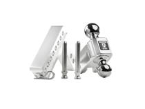 2.0 inch Aluminum Medium Duty 4 inch Drop/Rise Hitch BulletProof Hitch