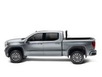 Tonneau Cover Fusion 2019 (New Body Style) 2023 Silverado/Sierra 1500 6 Foot 7 Inch Bed With Or Without MultiPro Tailgate Silver Ice UnderCover