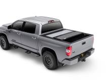 Tonneau Cover Fusion 2014-2021 Toyota Tundra 6 Foot 7 Inch Bed With Deck Rail System Vintage Brown UnderCover