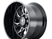 Destiny AT1913 Black / Milled 20X12 6-135/6-139.7 -44MM 106.1MM Off Road Wheels American Truxx