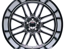 Restless AT1915 Chrome 22X12 6-139.7 -44MM 106MM Off Road Wheels American Truxx