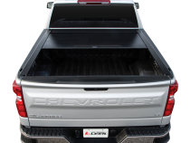 Bedlocker Tonneau Cover W-Explorer Rail Kit 04-18 Silverado 1500 Crew Cab 5 Foot 8 Inch X Short Bed Pace Edwards