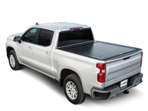 Bedlocker Tonneau Cover W-Explorer Rail Kit 14-18 Silverado/Sierra 1500 &amp;amp; 2015 Heavy Duty 8 Foot Long Bed Pace Edwards