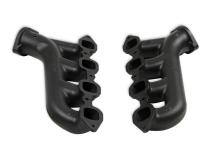 Lt Swap Exhaust Manifolds Black Ceramic Finish Multi-Fit GM Lt Exhaust Manifolds 2.50 Inch Outlet Hooker BlackHeart