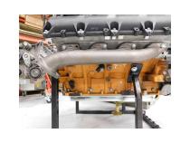 Gen III Hemi Swap Exhaust Manifolds Gen III Hemi Swap Exhaust Manifolds With 2.5-Inch Outlets Natural Cast Finish Hooker BlackHeart