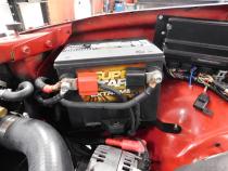Battery Tray Relocation Kit Fits 1997-2004 Dodge Dakota With Gen III Hemi Engine Swap Hooker BlackHeart