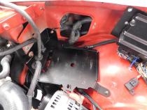 Battery Tray Relocation Kit Fits 1997-2004 Dodge Dakota With Gen III Hemi Engine Swap Hooker BlackHeart