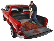 Bedmat For Drop-In 04+ Nissan Titan 5'6 inch Bed 1/2 Inch Thick Installs Over Existing Plastic Drop In Bed Liner Charcoal BedRug