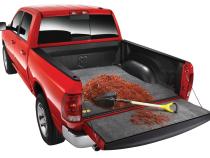 Bedmat For Drop-In 05-21 Nissan Frontier 6' Bed 1/2 Inch Thick Installs Over Existing Plastic Drop In Bed Liner Charcoal BedRug