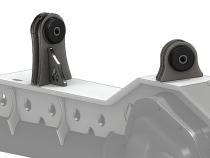 Jeep TJ Weld On UCA Brackets For Low Pro Front Truss Daystar Bushings 1/2 Inch Bolt Size Artec Industries