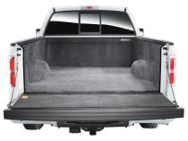 09-14 Ford F-150 6.5' Bed With Factory Step Gate Complete Truck Bed Liner 3/4 Inch Thick Floor 1/4 Inch Thick Side Walls Incl. Bulkhead And Tailgate w/Tailgate Step Charcoal BedRug