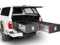 Cargo Locker Base 12 Inch Single Drawer System 07-Pres Toyota Tundra Crew Max Cargo Ease