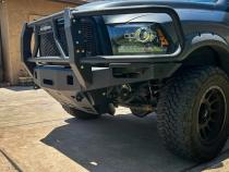 10-18 RAM 2500/3500 Octane Front Winch Bumper W/Guard No Parking Sensors Chassis Unlimited
