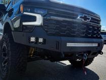 23-25 Chevrolet 1500 ZR2 Octane Front Winch Bumper Yes Parking Sensors Chassis Unlimited