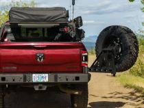 2010-2023 Ram 2500/3500 High Clearance Dual Swing Out Rear Bumper W/ Parking Sensors Chassis Unlimited