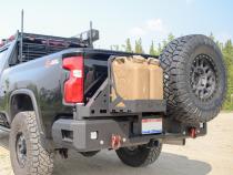 2020-2023 Silverado/Sierra 2500/3500 Octane Dual Swing Out Rear Bumper With Parking Sensors Chassis Unlimited