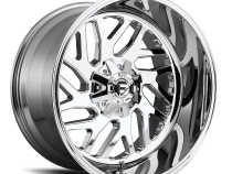 Aluminum Wheels 22X12 Triton D609 8 On 165.1 Chrome Plated 125.1 Bore -43 Offset Mesh Spoke Fuel Off Road Wheels