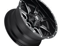 Aluminum Wheels 22X12 Maverick D610 5 On 139.7/5 On 150 Gloss Black/Milled 110.3 Bore -44 Offset Fuel Off Road Wheels