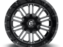Aluminum Wheels 17X9 Hardline D620 5 On 139.7/5 On 150 Gloss Black/Milled 110.2 Bore 1 Offset Fuel Off Road Wheels