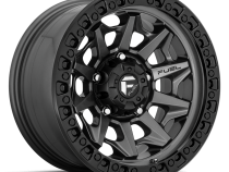 Aluminum Wheels 17X9 Covert D716 6 On 135 Matte Gunmetal Gray Black Bead Ring 87.1 Bore 1 Offset Multi Spoke Fuel Off Road Wheels