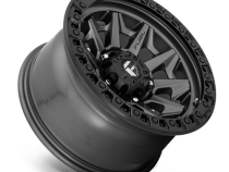 Aluminum Wheels 17X9 Covert D716 6 On 135 Matte Gunmetal Gray Black Bead Ring 87.1 Bore 1 Offset Multi Spoke Fuel Off Road Wheels