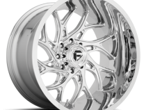 Aluminum Wheels 20X10 Runner D740 5 On 139.7 Chrome 78 Bore -18 Offset Fuel Off Road Wheels