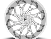 Aluminum Wheels 22X12 Runner D740 6 On 135 Chrome 87.1 Bore -44 Offset Fuel Off Road Wheels