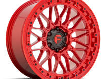 Aluminum Wheels 20X9 Trigger D758 6 On 135 Candy Red 87.1 Bore 1 Offset Fuel Off Road Wheels