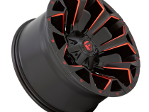 Aluminum Wheels 20X9 Assault D787 8 On 165.1 Matte Black Milled Red Tint 125.1 Bore 20 Offset Fuel Off Road Wheels