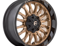 Aluminum Wheels 20X9 Arc D797 6 On 139.7 Platinum Bronze/Black Lip 106.1 Bore 1 Offset Fuel Off Road Wheels