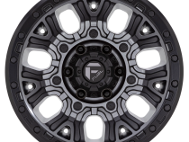 Aluminum Wheels 20X9 Traction D825 6 On 135 Gunmetal Gray/Black Ring 87.1 Bore 1 Offset Fuel Off Road Wheels