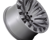 Aluminum Wheels 18X9 Quake D830 5 On 139.7 Platinum Gray 78.1 Bore 1 Offset Fuel Off Road Wheels