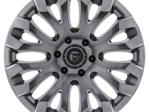 Aluminum Wheels 18X9 Quake D830 5 On 139.7 Platinum Gray 78.1 Bore 1 Offset Fuel Off Road Wheels