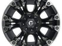 Aluminum Wheels 17X9 Vapor D851 8 On 165.1 Matte Black Gray Tint 125.1 Bore 1 Offset Fuel Off Road Wheels
