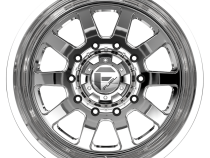 Dually Wheels 20X8.25 FF09D Dually DE09 PO 10 On 225 Polished 170.1 Bore -202 Offset Outer Dually Fuel Off Road Wheels