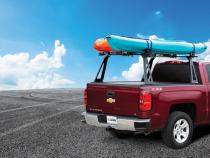 Silverado/Sierra 19-24 1500 20-24 2500/3500 Light Duty Elevated Rack System EL200 Series Pace Edwards