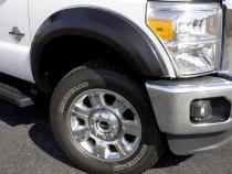 Extra Wide Style Fender Flare Set Rear, Textured, 2-Piece Set 2014-2015 Silverado 1500 Fleetside 78.9 Bed/97.8 Bed Lund