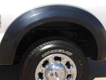 Extra Wide Style Fender Flare Set Rear, Smooth, 2-Piece Set 2011-2016 Ford F-250 Super Duty/F-350 Super Duty Fleetside Lund